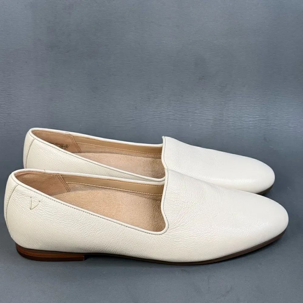 Vionic Soft Leather WILLA SLIP ON FLAT shoes womens size 9